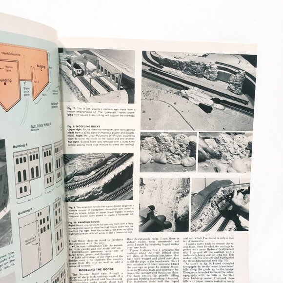 Model Railroader Train Railroading Magazine March 1989 Structures Scenery Layout - Picture 4 of 12